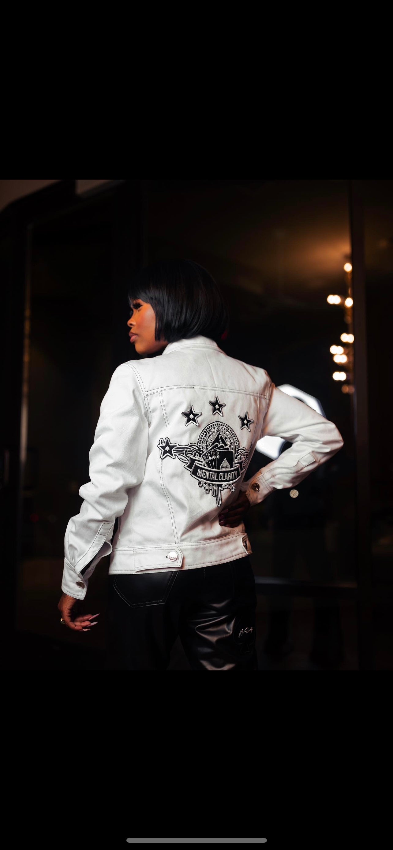 My Aces White Denim Jacket (Limited Edition)
